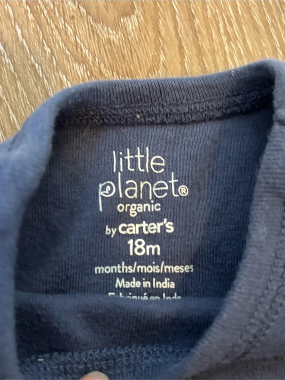 Baby toddler boys Carter's and little planet baby bodysuits size 18M